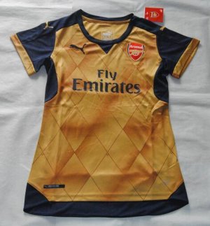 Arsenal Away Soccer Jersey 2015-16 Women